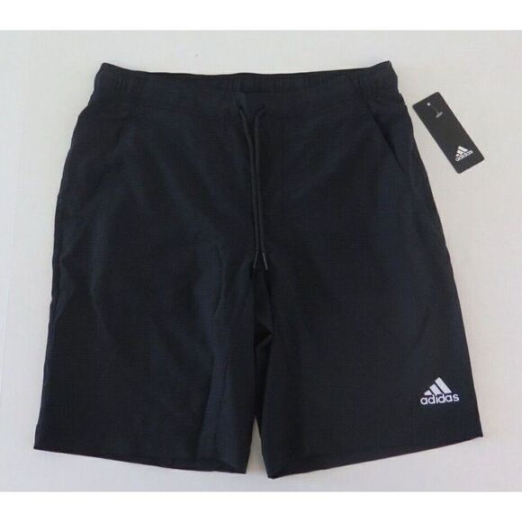 adidas ADVR0834 Men's Sz M Black Woven Hybrid Shorts - Picture 1 of 4